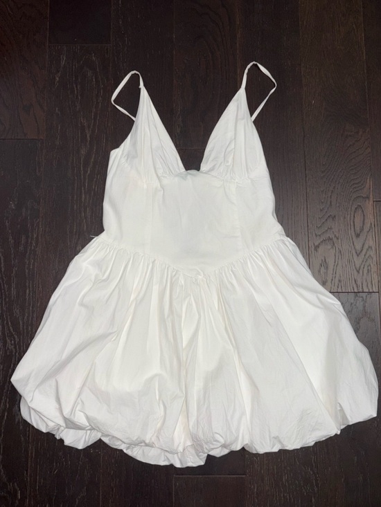 Hello Molly Dresses & Skirts - White Hello Molly Mini Bubble Dress